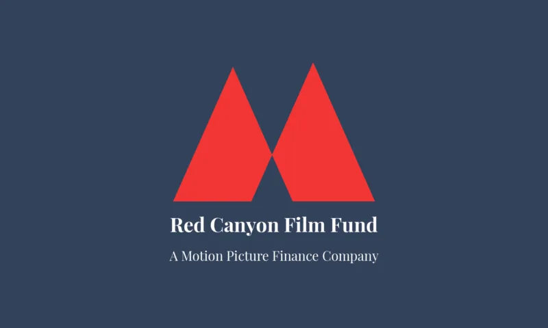The Red Canyon Film Fund mark on a deep blue ground